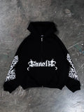 GRAVE ANGEL ZIP UNISEX HOODIE