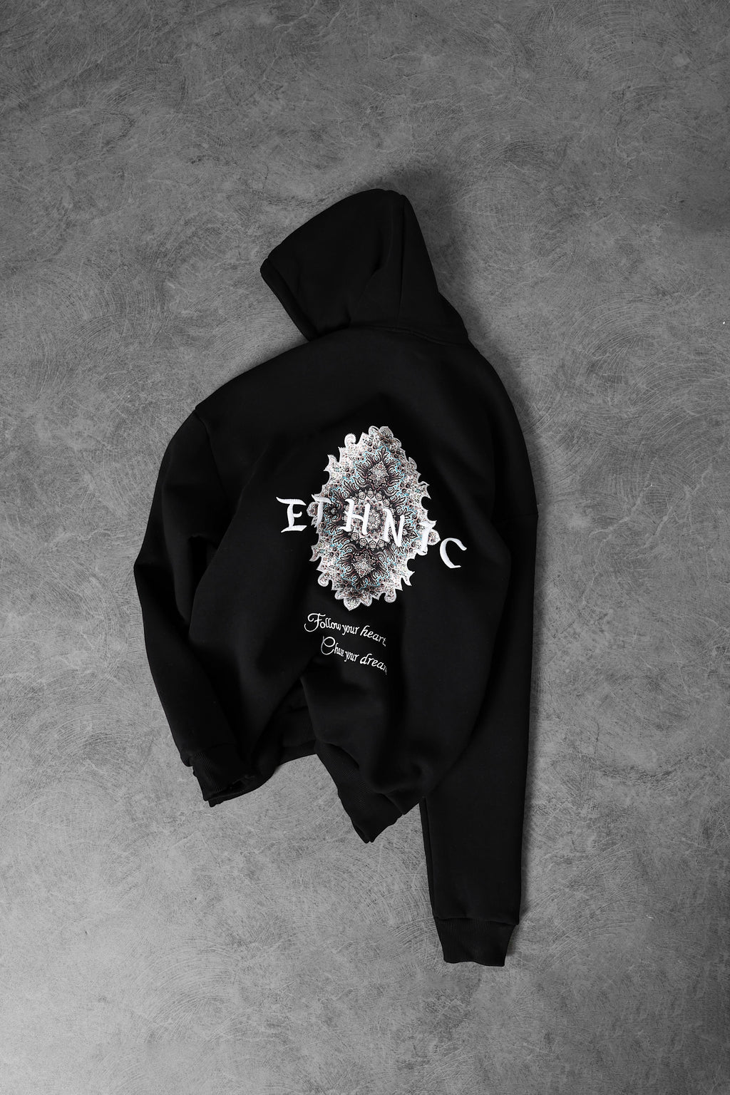 ETHNIC VEIL HOODIE
