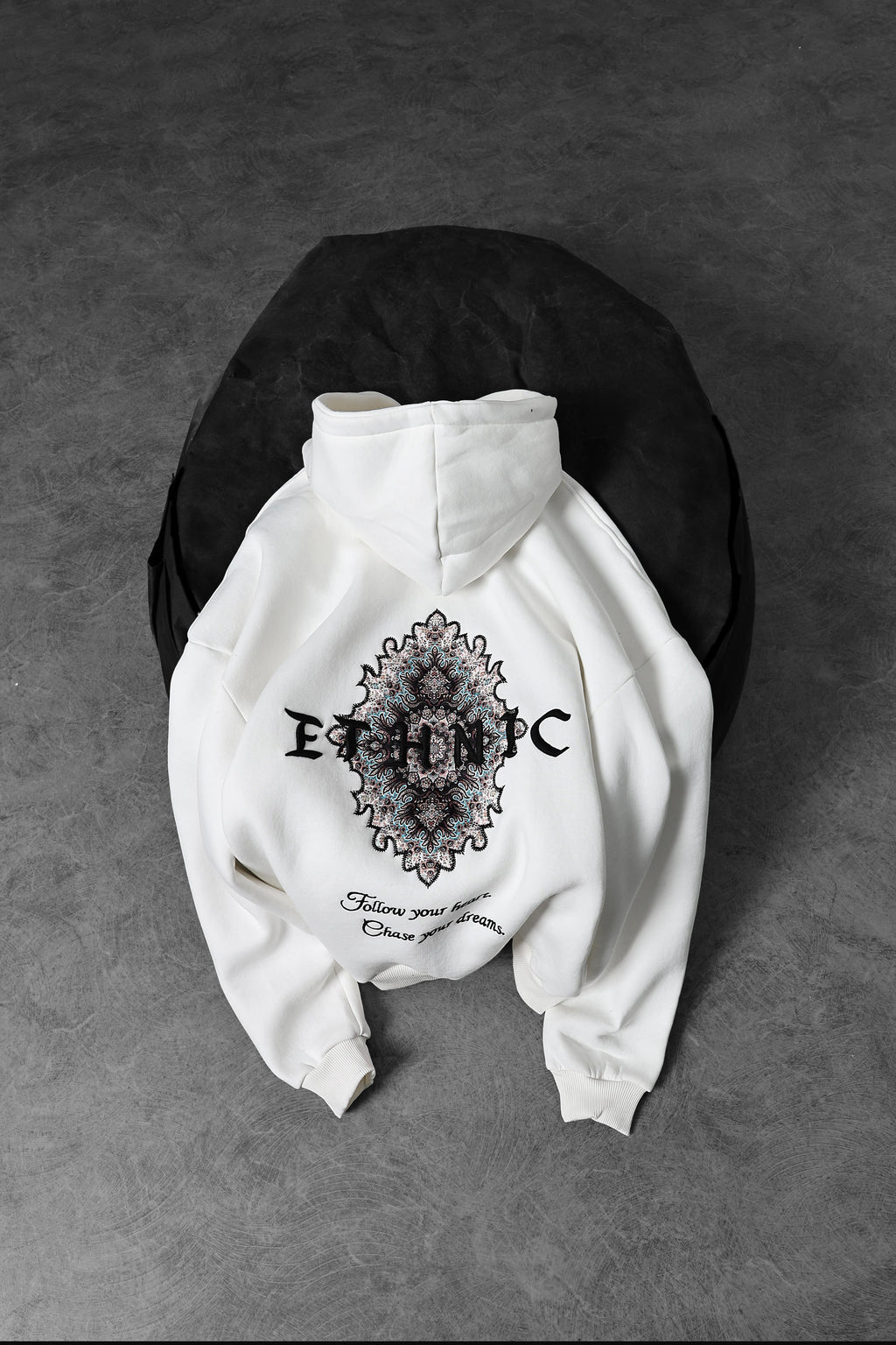 ETHNIC HALO HOODIE
