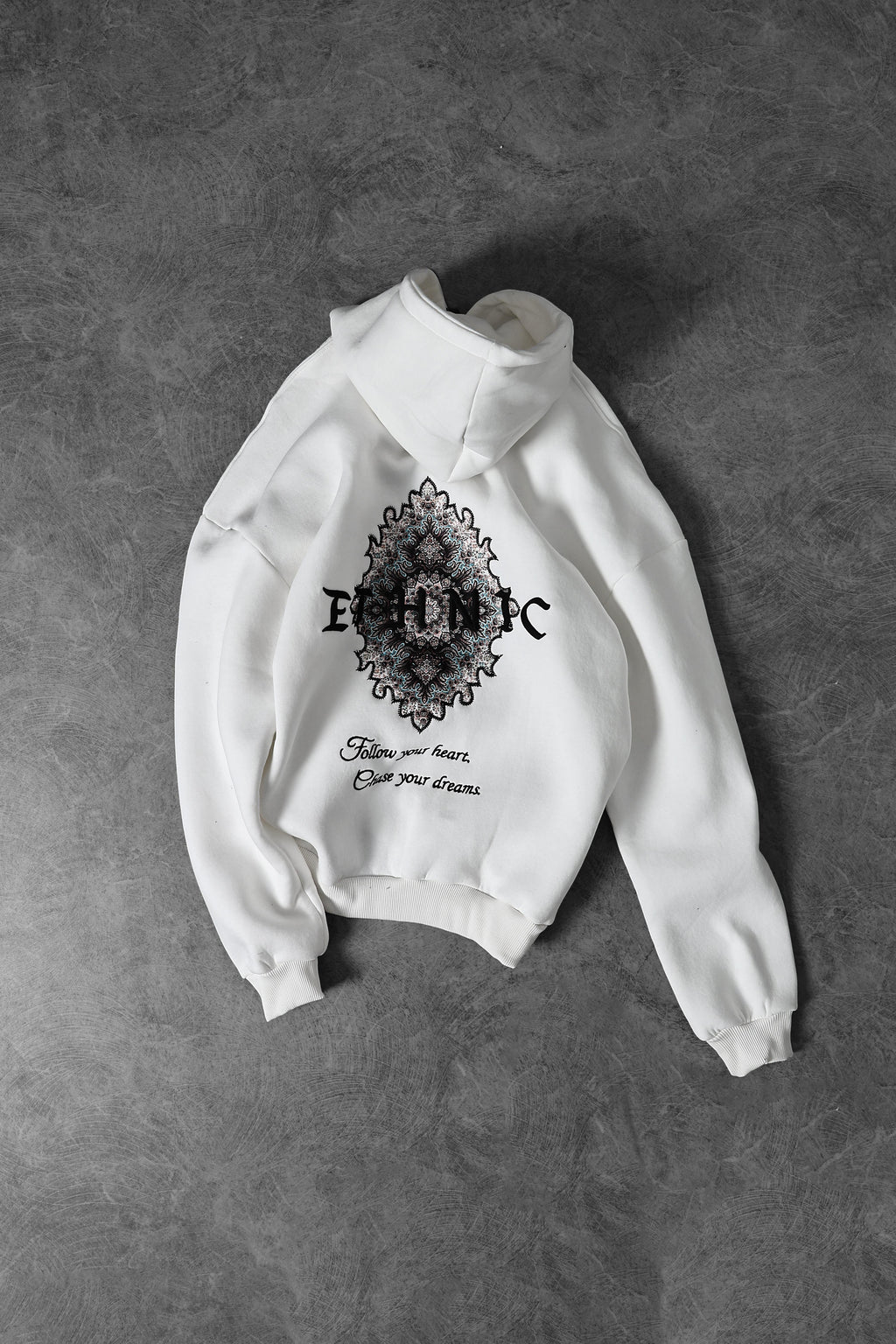 ETHNIC HALO HOODIE